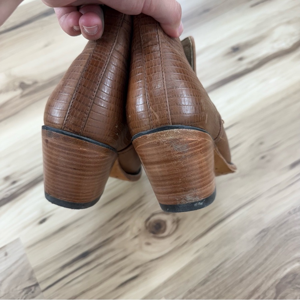 Ariat Brown Textured Dixon Ankle Boots - Picture 7 of 11